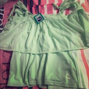 Puma off shoulder top